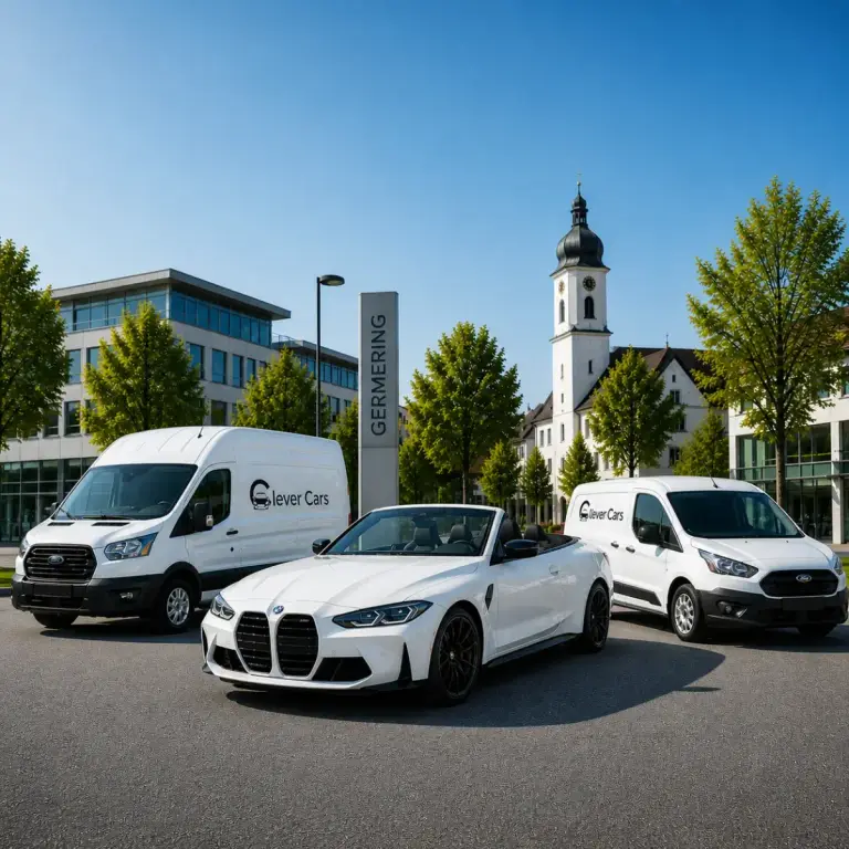 Mietwagen und Transporter von Clever Cars in Germering